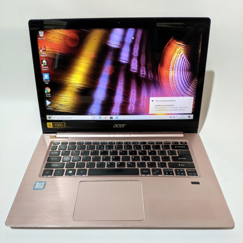 laptop ultrabook acer Swift sf314-52 - core i7 gen7 - ram 8gb ssd 256gb