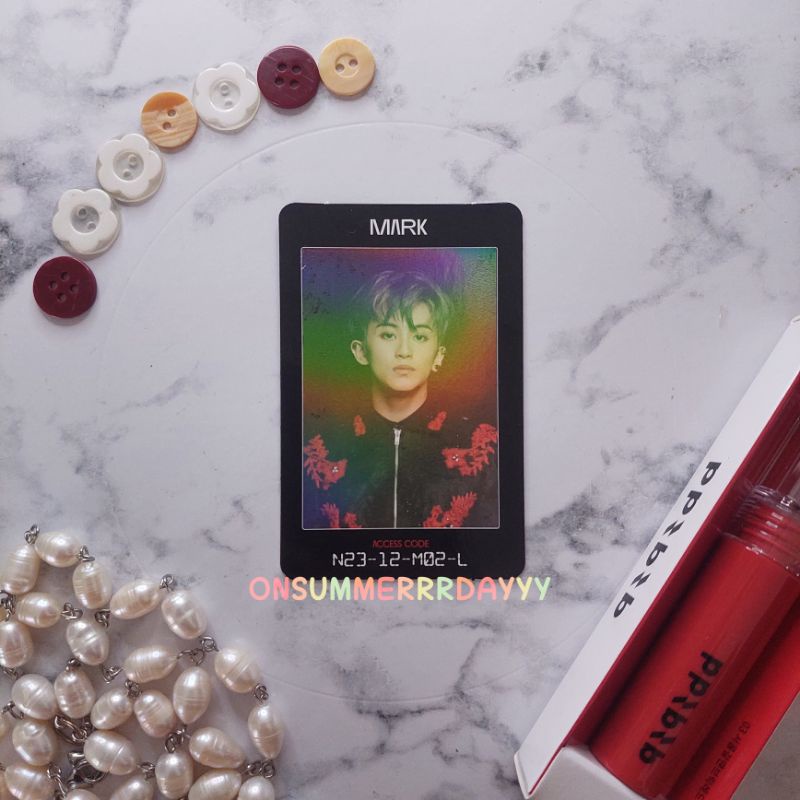 Pc MARK yb / yearbook, ID Card Resonance, AC / access card, UC / universe card mark nct 127 dream u 