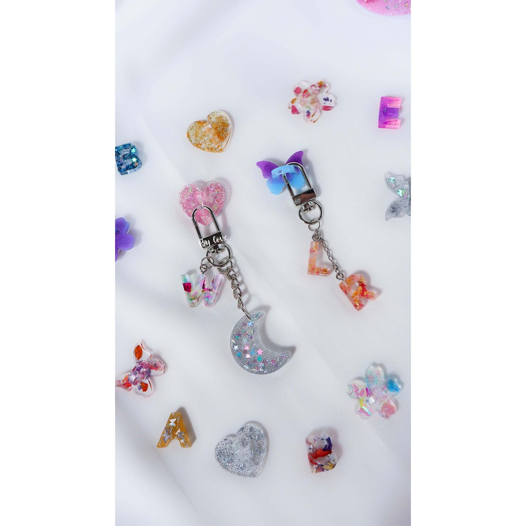 (PRE-ORDER)PHONE HOOK RESIN/TEMPELAN HP B.T.S,SEVENTEEN,ICE CREAM,HEART,BUTTERFLY,FLOWER