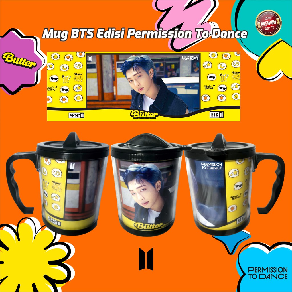 MUG Tumbler // GELAS TUMBLER // BTS EDISI PERMISSION TO DANCE