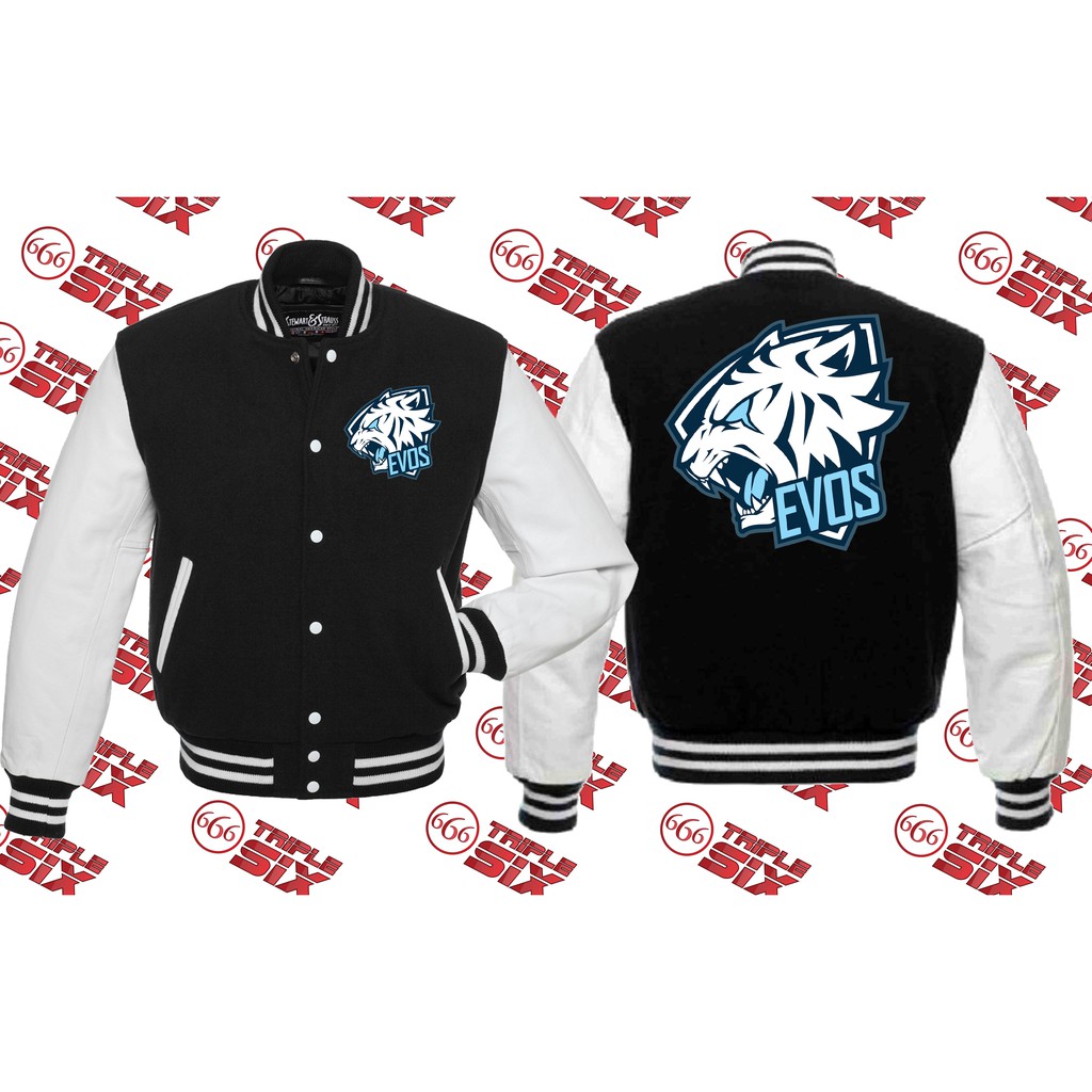Jaket Varsity Esports Team Evos Gaming - PUBG DotA2 Mobile Legends