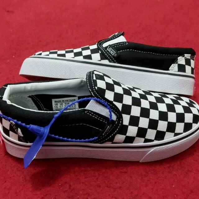 Sepatu Anak Vans Slip on Catur
