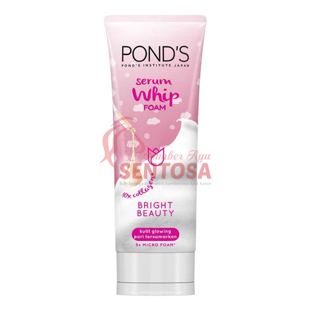 PONDS SERUM WHIP FOAM BRIGHT BEAUTY 100GR