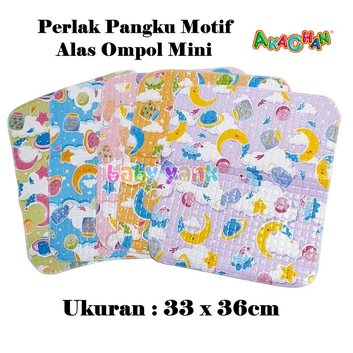 ♥BabyYank♥ Perlak Pangku Ompol Bayi 36cm x 33cm - Perlak Mini Akachan G-61 - Alas ompol Mini