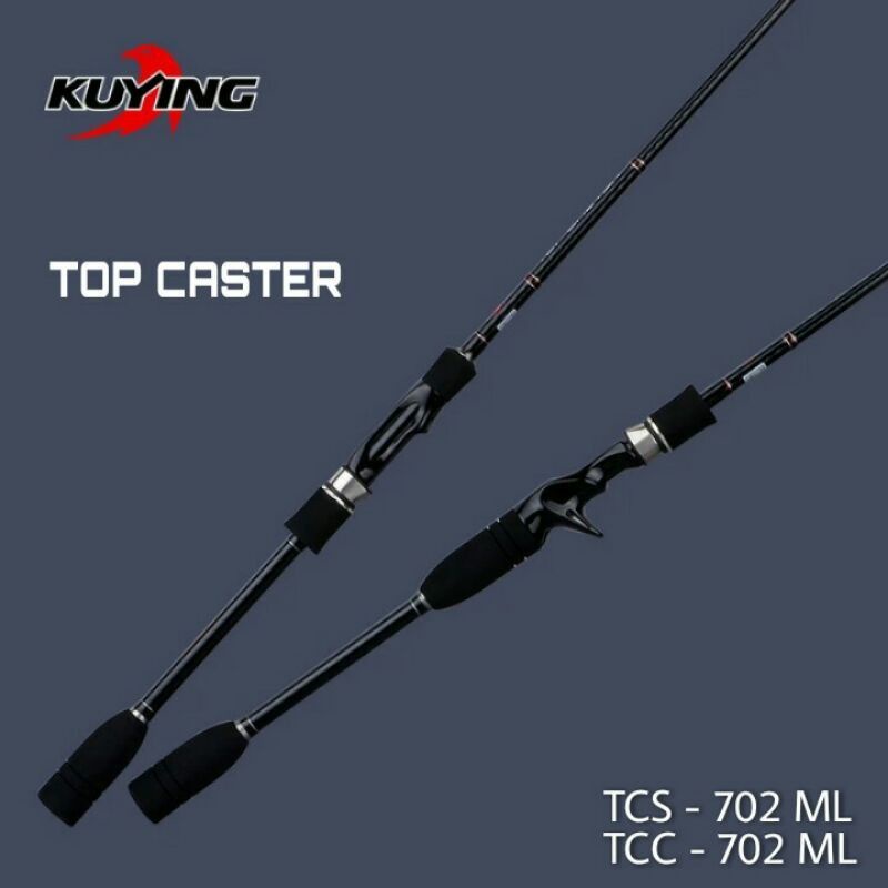 Rod Joran Bait Casting (BC) Kuying Top Caster 702 ML 10 Lb