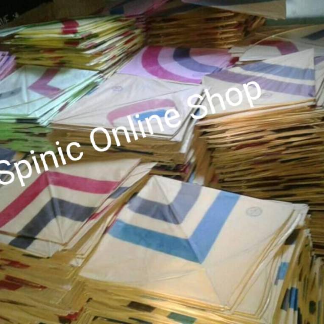 

Layangan Kertas Pulas Ukuran 58 Super ( Isi 800 pcs )