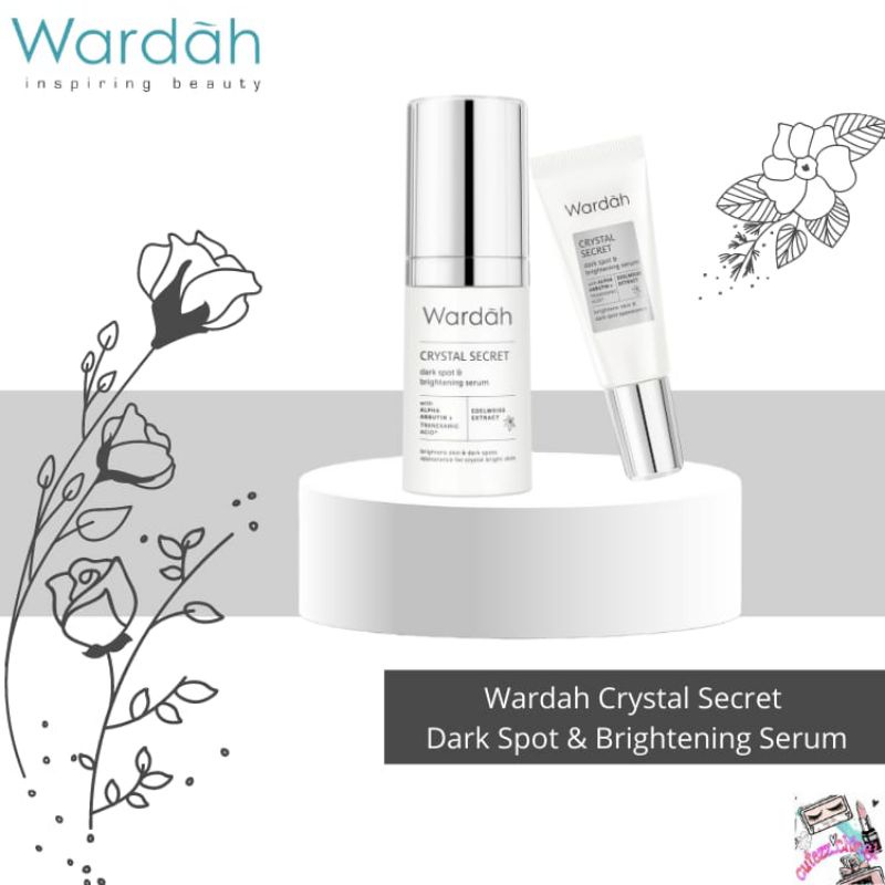 ☃Cutezz_Ching1☃Wardah Crystal Secret Dark Spot &amp; Brightening Serum 20ml