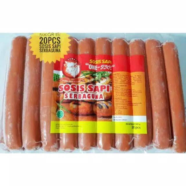 

SOSIS SAPI SERBAGUNA One suke isi 20