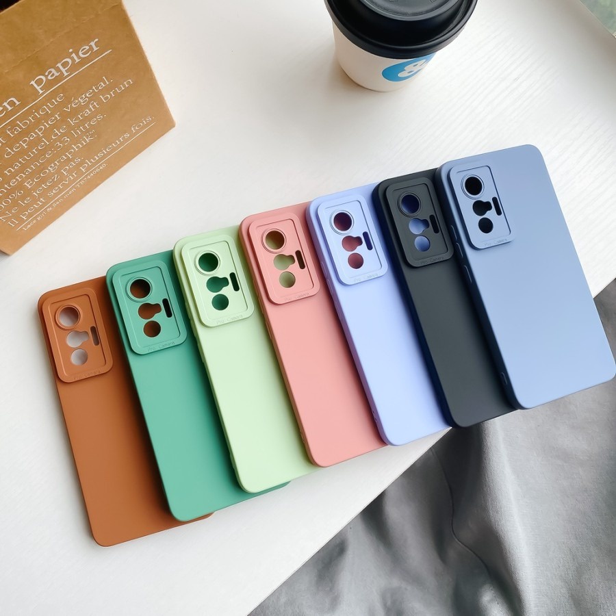 SoftCase Casing Pro Camera Macaron Case Realme 2 Pro RealMe 5 RealMe 5i Realme 7i RealMe 9i RealMe 9