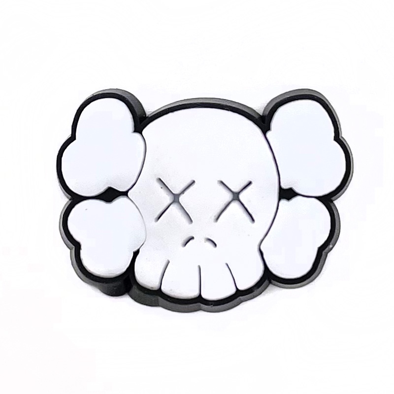 Jibbitz kaws Crocs wanita charms sendal PVC pin Aksesoris DIY Bahan Untuk Dekorasi Sepatu Hadiah pria