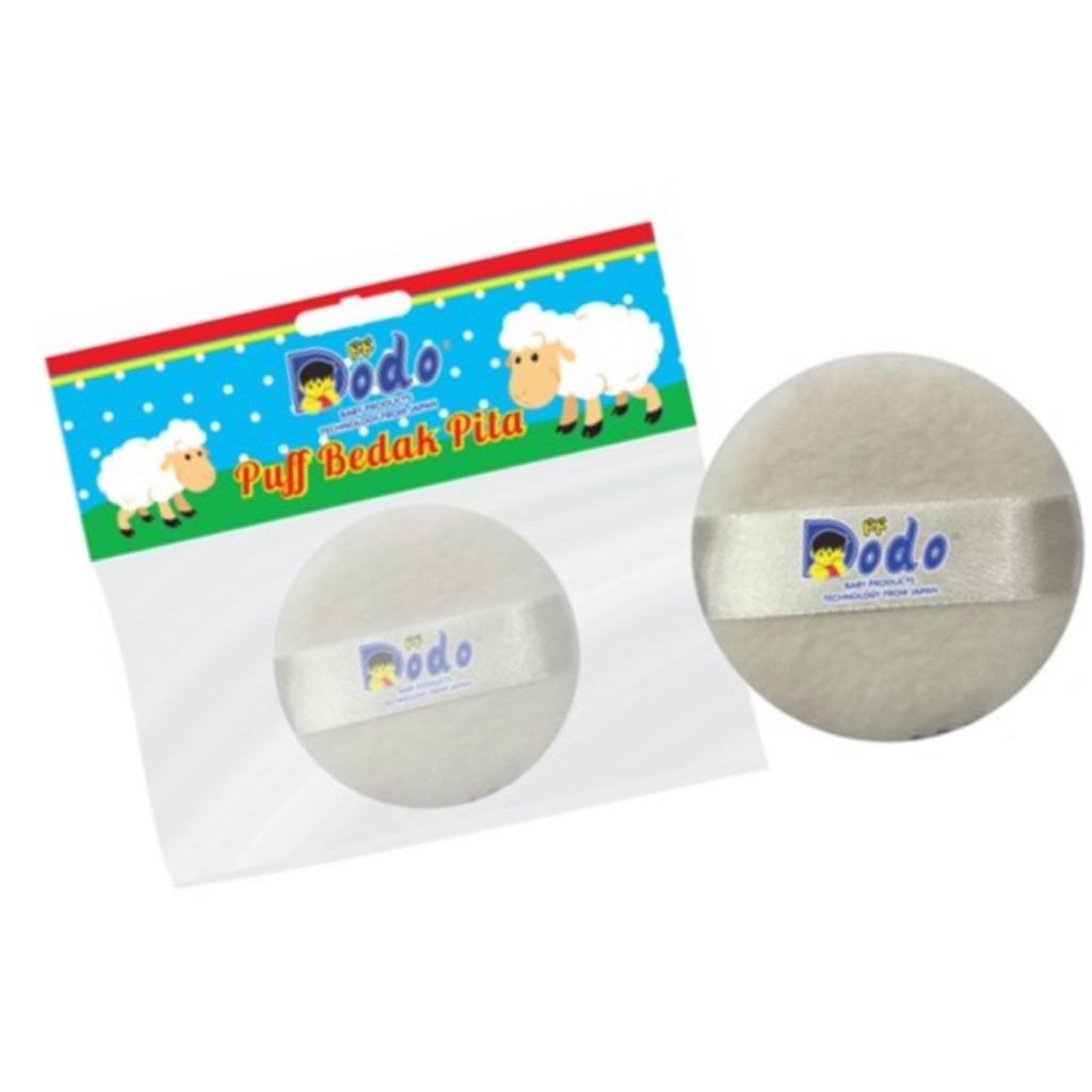 Dodo Powder Puff Rembuk Bedak Bayi Pita