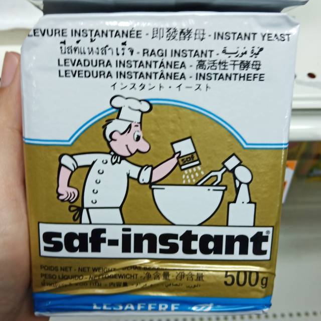

Saf instant gold dry yeast ragi 500 gr