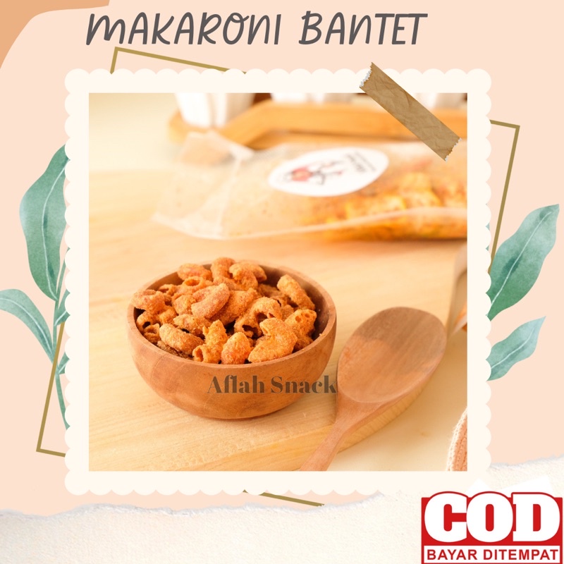 

MAKARONI BANTET BANDUNG MAKARONI BANTET PEDAS - TERMURAH 100gram COD