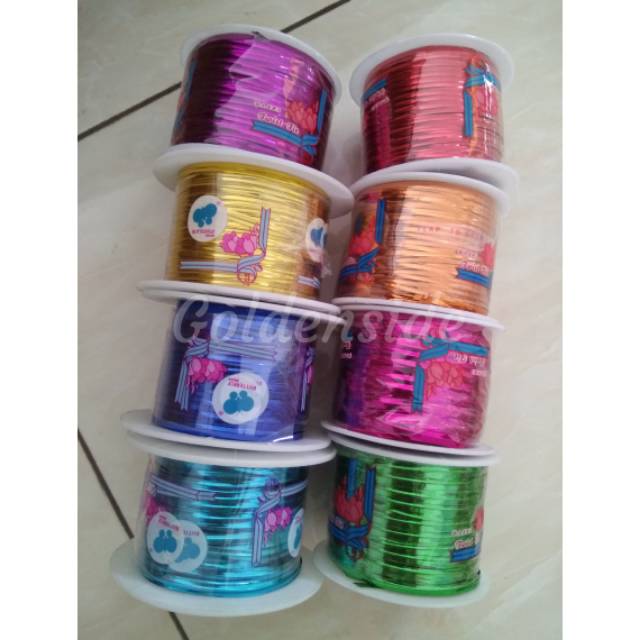 Kawat Souvenir per rol Twist Tie / Pita Kawat suvenir / tali kawat