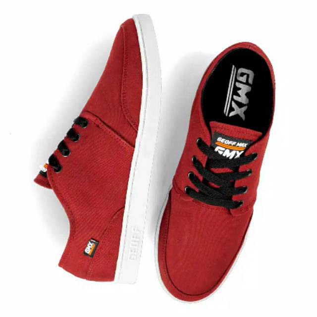 Sepatu Original GMX Maroon Canvas 12oz
