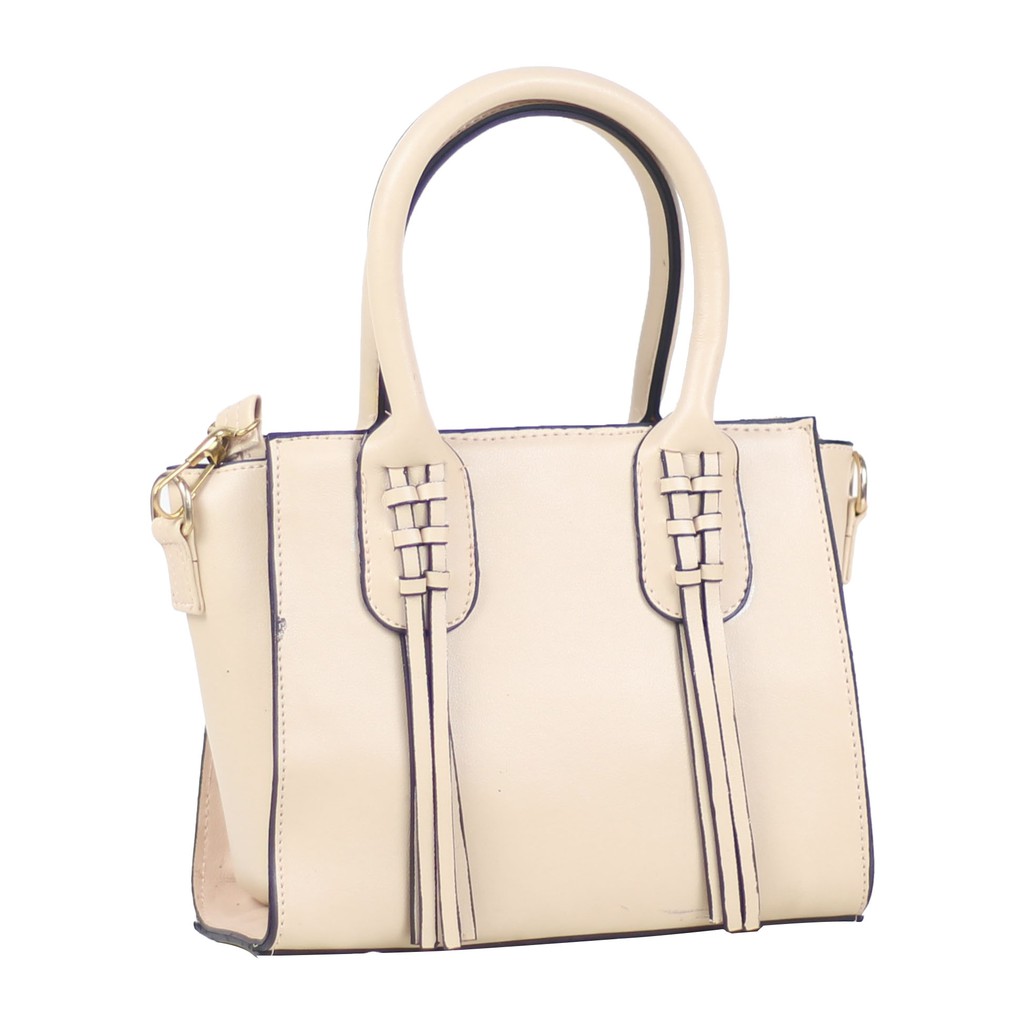 Tas Bahu Tas Fashion Premium Gratia Cream Cantik Tas Korean Tebal Kekinian Fashion Terbaru