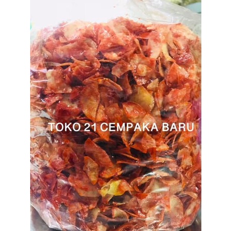 

New Keripik Singkong Lengket Pedas 1 Ball | Kripik Singkong Chips Pedes
