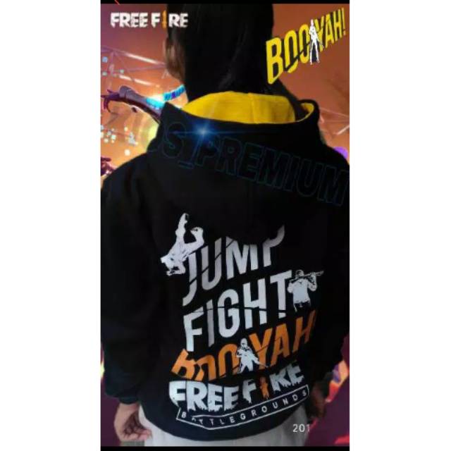 Sweter jaket ff booyah