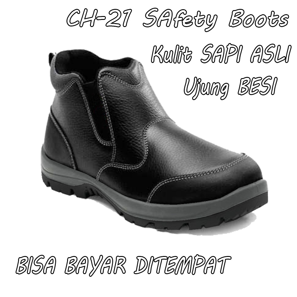 SEPATU CHEETAH SEFTY SAFETY PRIA WANITA BOOTS SHOES ORIGINAL MERK ARBOO