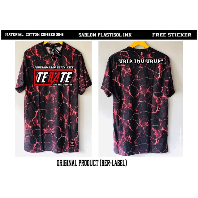 Kaos motif PSHT free sticker