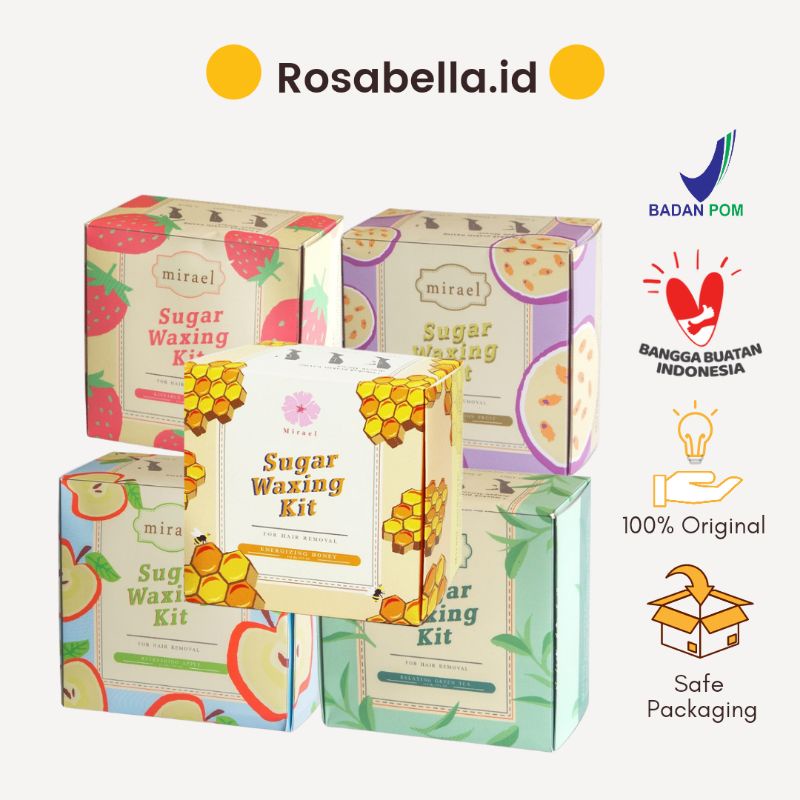 MIRAEL SUGAR WAXING KIT Waxing Ketiak Penghilang Bulu Ketiak