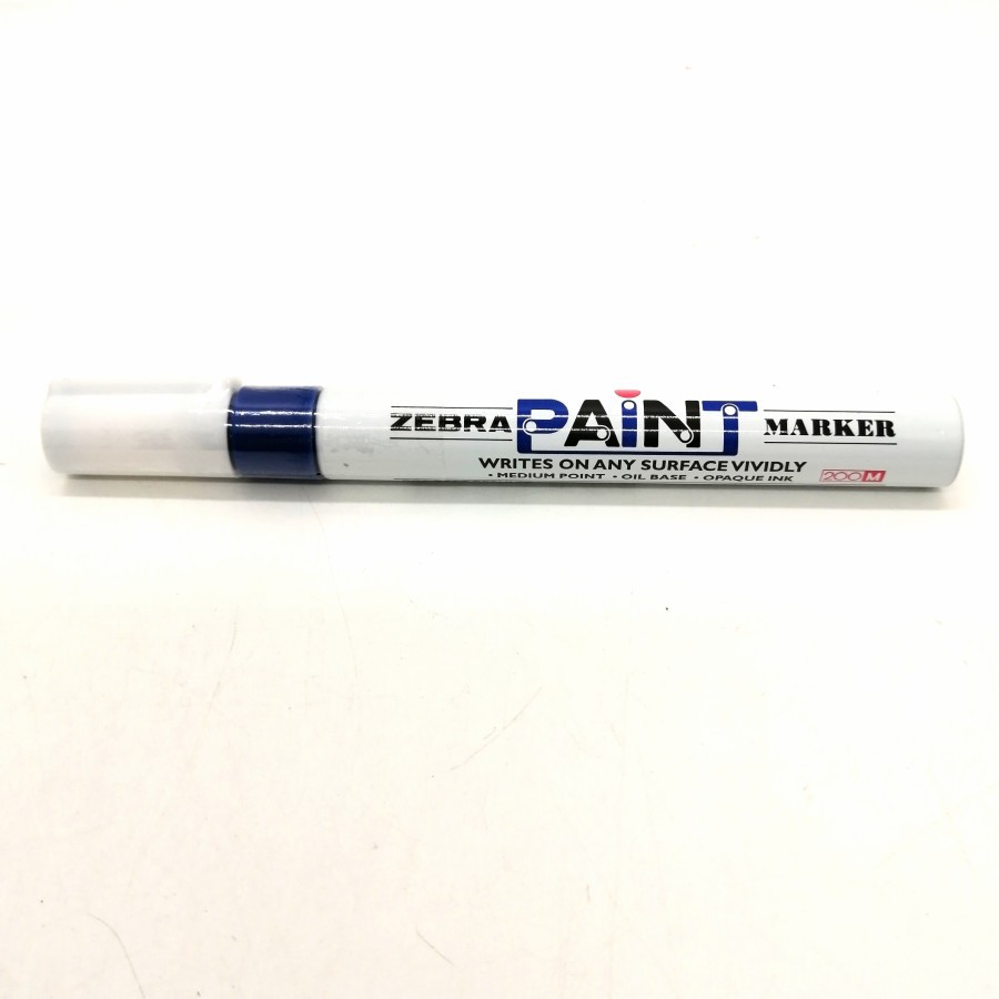 

Spidol Zebra Paint Marker Blue