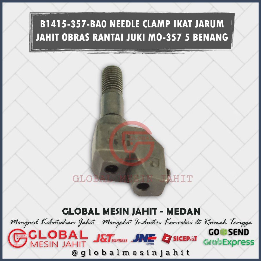B1415-357-BA0 NEEDLE CLAMP IKAT JARUM MESIN OBRAS JUKI MO-357 5 BNG
