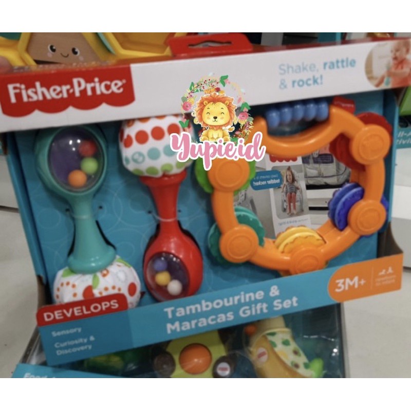 Jual fisher price tambourine and maracas gift set Shopee Indonesia