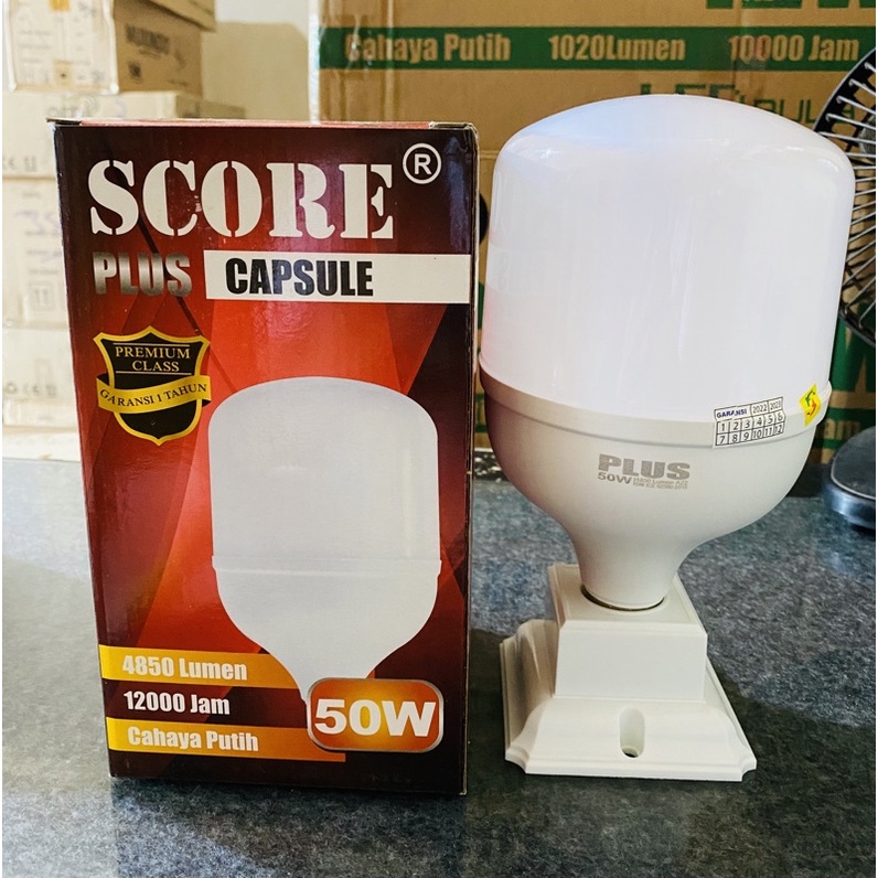 Lampu SCORE LED 50W kapsul / Lampu Rumah Led