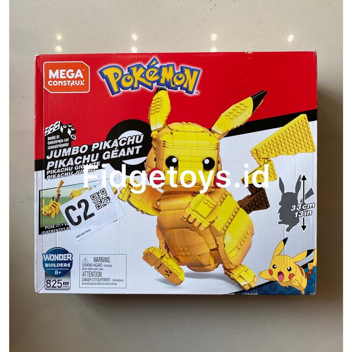 Lego / Brick Mega Construx Pokemon Jumbo Pikachu