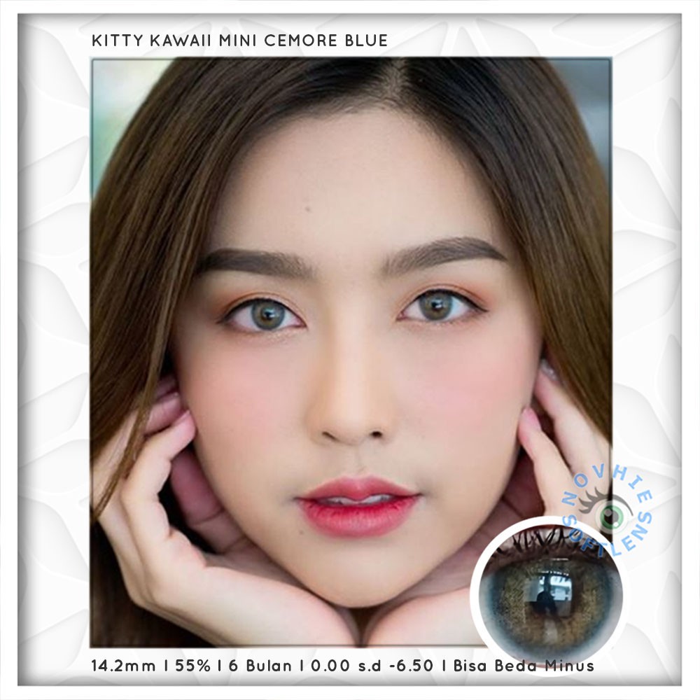 

SOFTLENS KITTY KAWAII MINI CEMORE BLUE