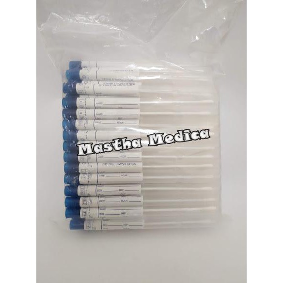 Stick Cotton Sterile Swab VTM Viral Transport Medium Virus Corona