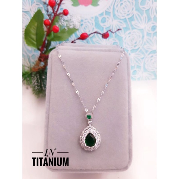 kalung titanium mewah 2374