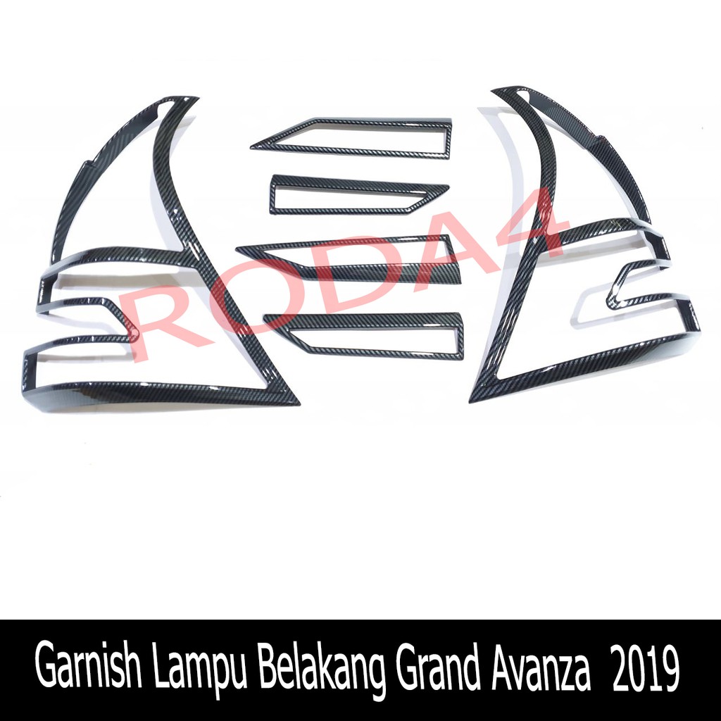 Garnish Lampu Belakang Dan Reflektor Avanza Veloz Xenia 2019