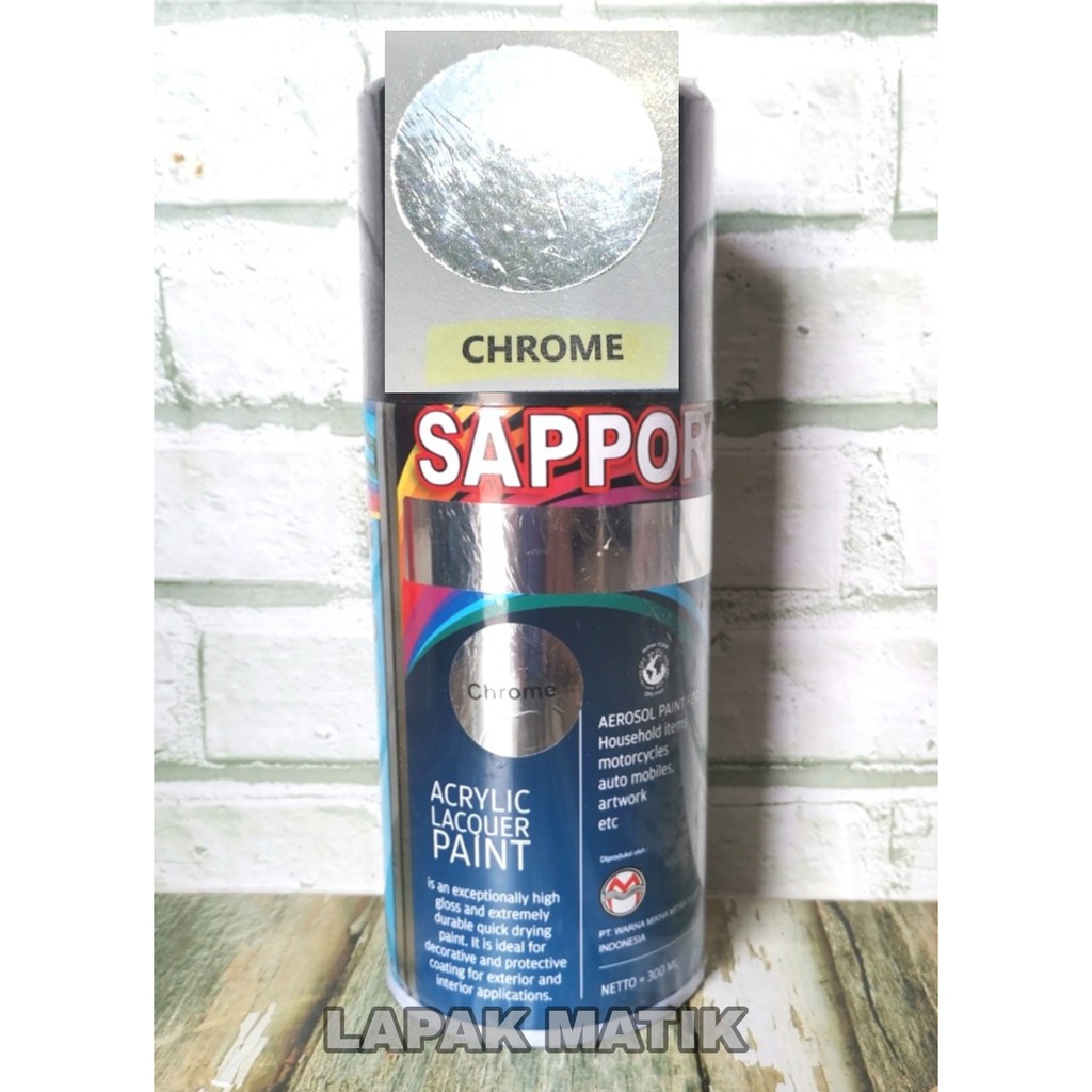 Pilok Sapporo Chrome Krum 300mL