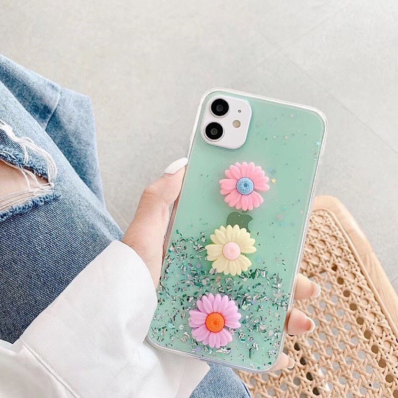 Flower 3D Vol 2 Case Samsung A13 A53 A32 A23 A13 A52 A52 A72 A11 A22 A02 A03 Core A51 A71 A80 A70 A50 A12 A02s