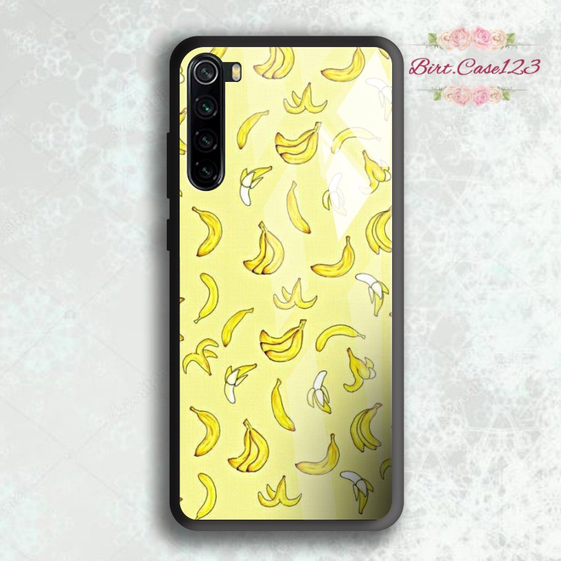 casing softcase silikon Gambar PISANG back case glass iphone 5g 6g 6g+7g 7g+ 8g 8g+ x xr xs max etc