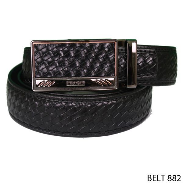 Ikat Pinggang Kasual Semi Kulit Hitam – BELT 882