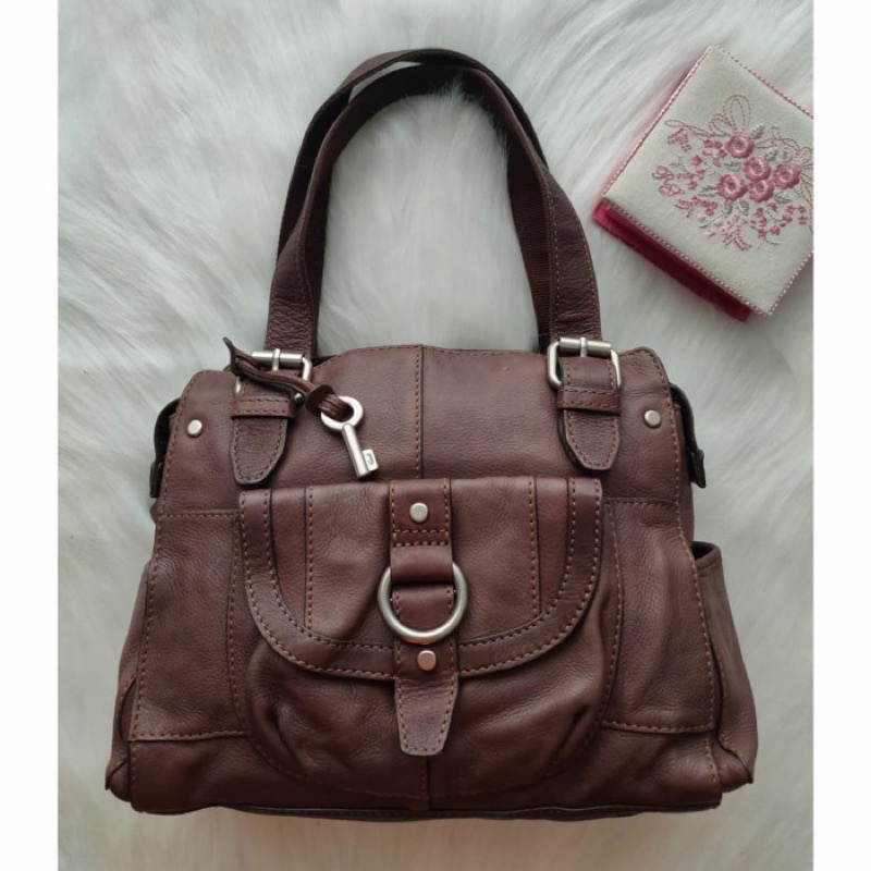 Tas Fossil Espresso Preloved VGC