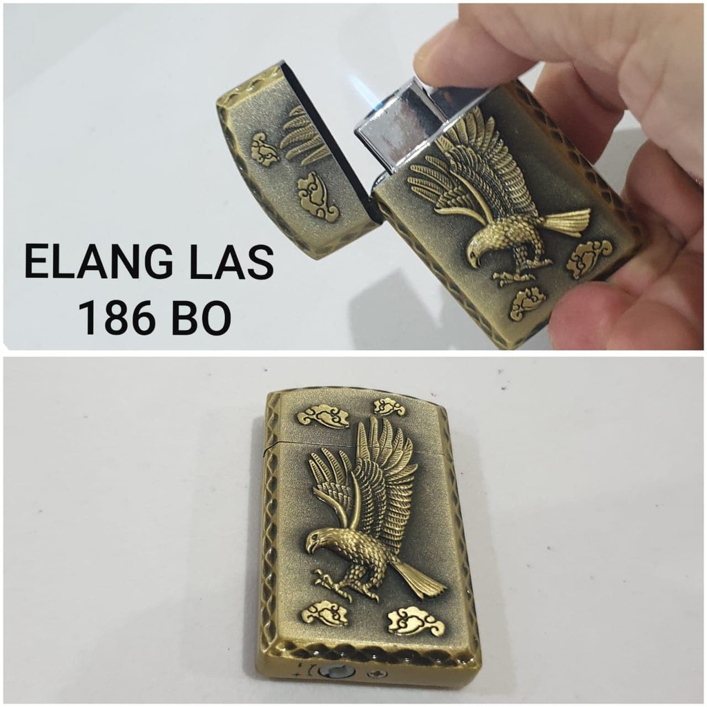 Super Promo! KOREK API GAS ELANG 186 BO MANCIS LAS LIGHTER UNIK Murah!