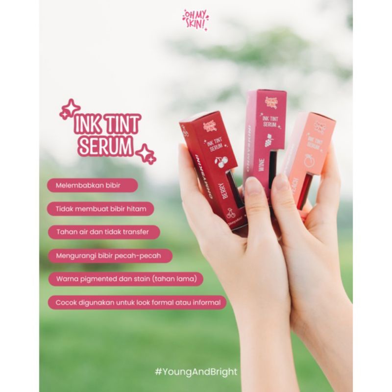 [READY STOCK] OHMYSKIN INK TINT SERUM | LIP TINT