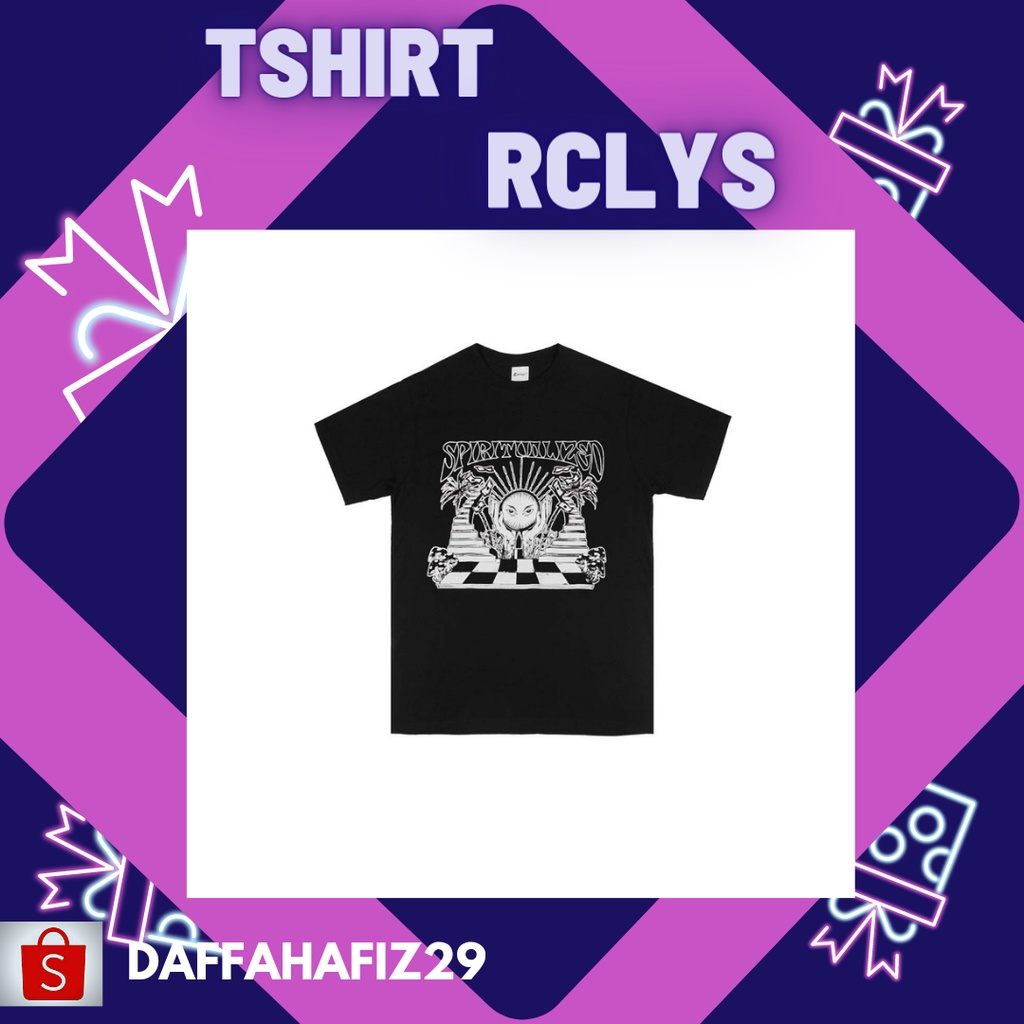 Reclays Tshirt Spiritualized Black