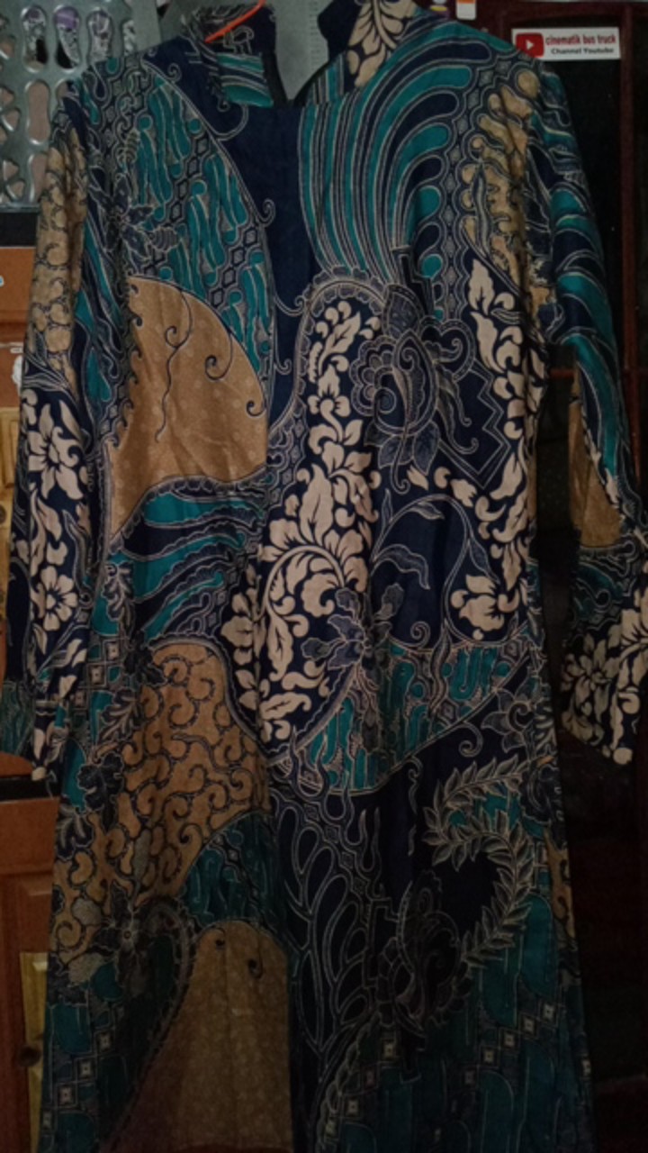 Maura Couple - Sania Ruffle Batik Couple Ori Ndoro Jowi Garansi Termurah Shopee - Batik Modern Solo