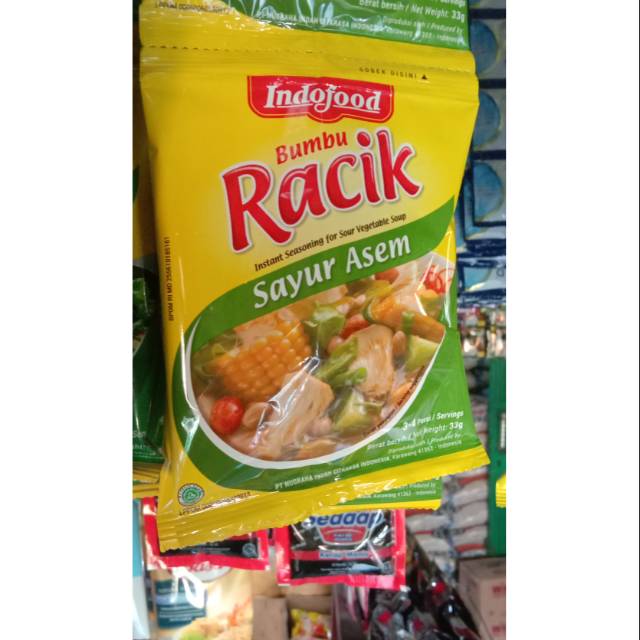 Jual Indofood Bumbu Racik Sayur Asem Shopee Indonesia