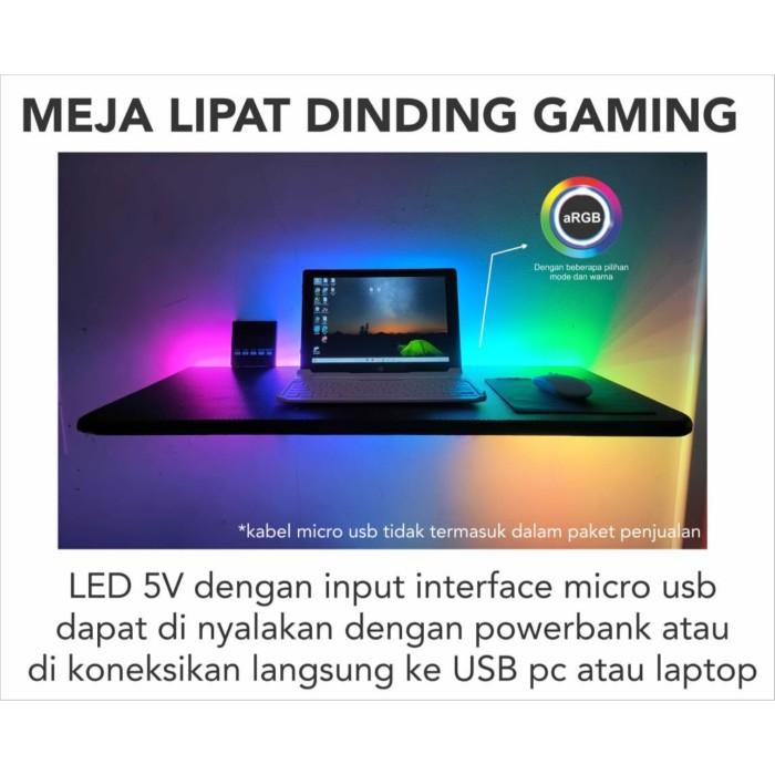 Meja Meja Lipat Dinding Gaming / Folding Table / Meja Laptop Dinding Lipat
