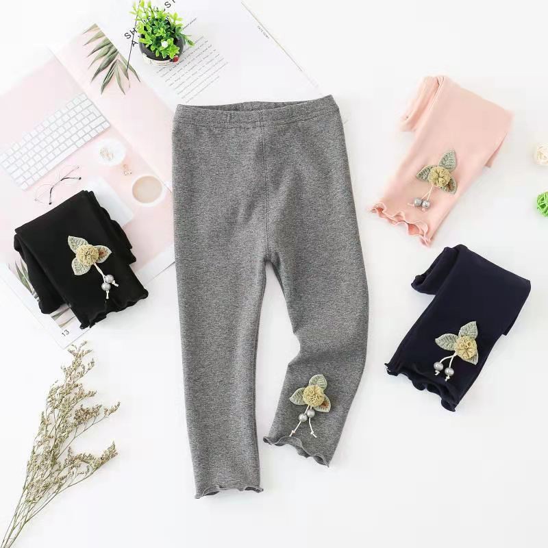 Plazababyku LEGGING MOTIF IMPORT celana legging anak motif bunga lucu import PART7