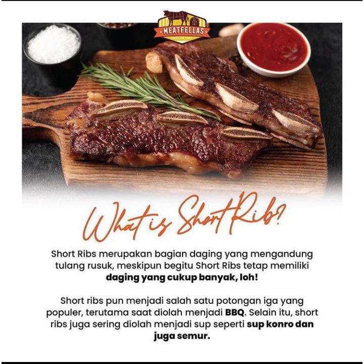 

Wagyu Shortribs Galbi 500 Gram