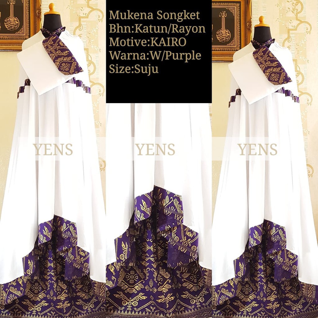 Mukena Bali songket prada Diamond