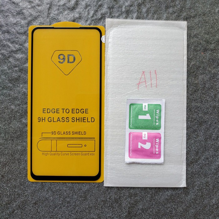 SAMSUNG A11 tempered glass full kaca gorila glass full 5D mantap