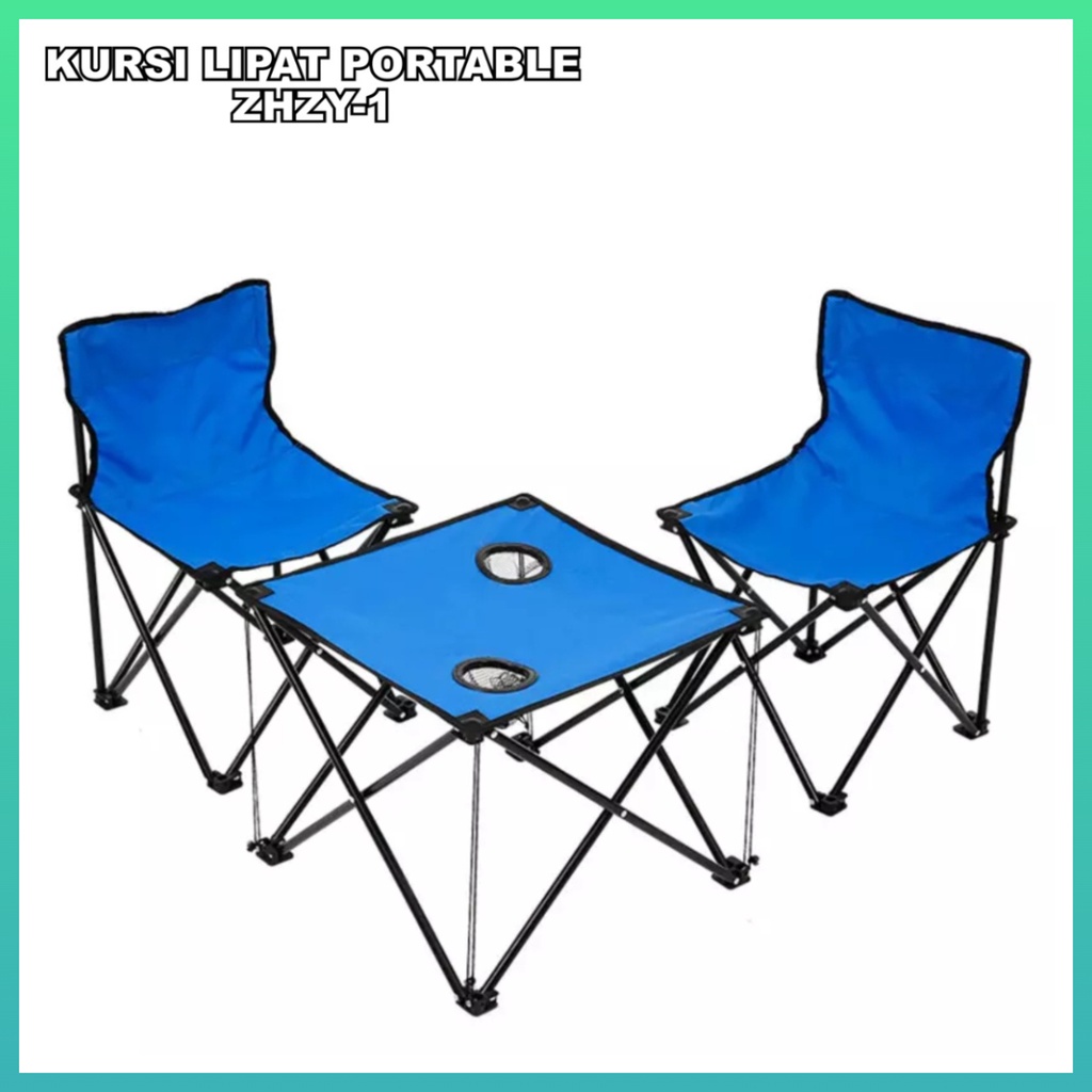 Kursi Lipat Outdoor Kursi Portable Kursi Free Meja Kursi Camping ZHZY-1 Worldhome66